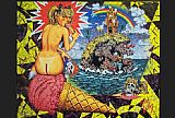 Island of Infantile Avarice by Robert Williams